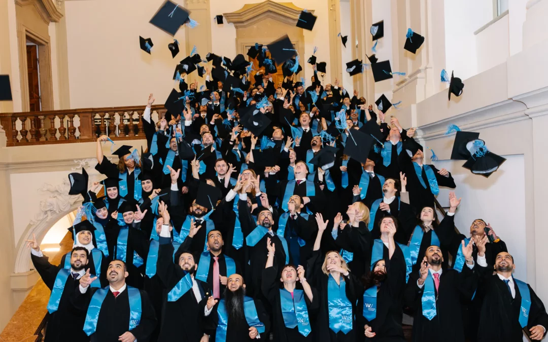 الاحتفاء بتخرّج الدفعة الخامسة من برنامج الماجستير في إدارة الأعمال GUtech/WU، دفعة 2024/2025،